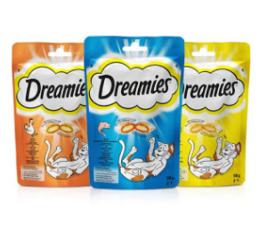 Dreamies лакомства за котки 60 гр