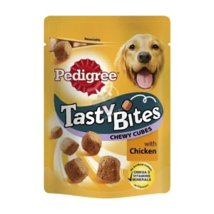 Pedigree Tasty Minis - лакомство за куче с пилешко и патешко месо 130 гр