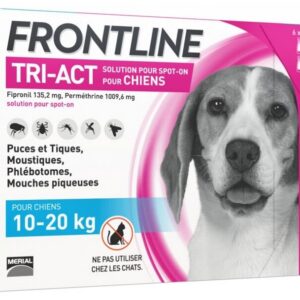 Frontline Tri-act M – пипета за кучета от 10 до 20 кг